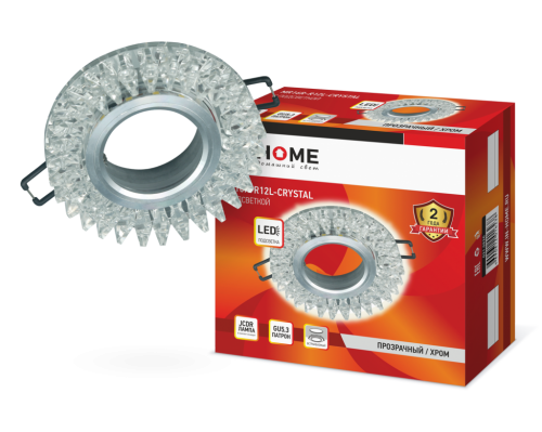 Светильник встраиваемый MR16R серии crystal