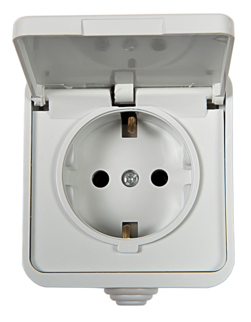 Розетки накладные AQUA IN HOME