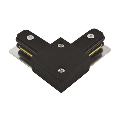 Коннектор шинопровода угловой AC-1B-TL черный серии TOP-LINE IN HOME