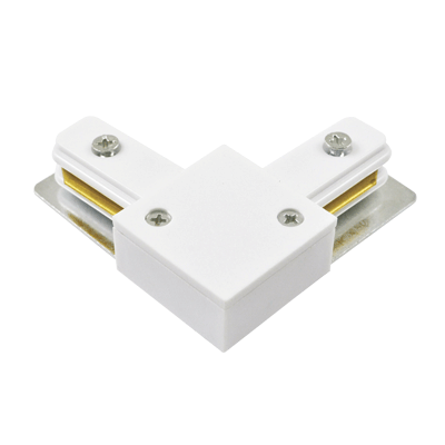 Коннектор шинопровода угловой AC-1W-TL белый серии TOP-LINE IN HOME