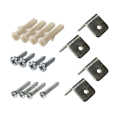 Комплект подвесов LP-КПП-К потолочный КОРОТКИЙ для панели светодиодной ультратонкой IN HOME