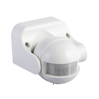 Датчик движения инфракрасный ДД 009 1200Вт 180 гр.12м IP44 белый IN HOME