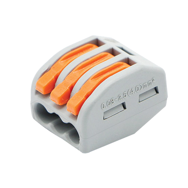 Строительно-монтажная клемма СМК 222-413 (25штук/упаковка) IN HOME