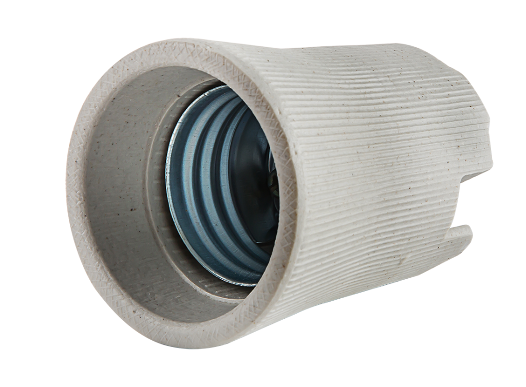 Патрон Е27 Д-002 керамический накладной IN HOME