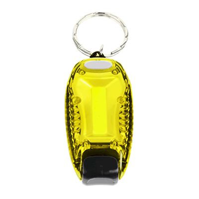 Брелок KL 31Y LED батарейки в комплекте ЖЁЛТЫЙ IN HOME