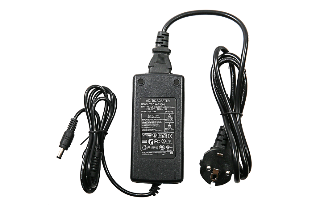 Адаптер для светодиодной ленты LS-APT-48 48Вт 12В пластик IN HOME