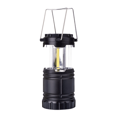 Фонарь кемпинговый СL 03S 3W LED 200Lm 3xAAA раскладной СЕРЫЙ IN HOME