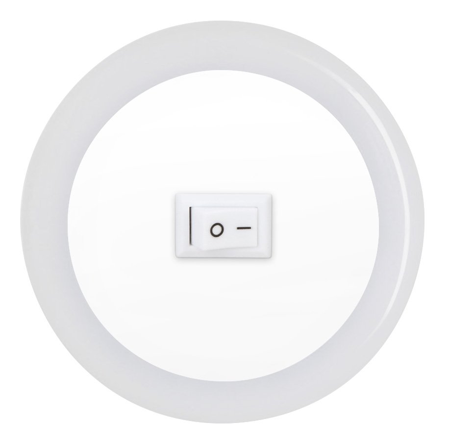 Ночник светодиодный NLE 04-LW-S белый с выключателем 230В IN HOME