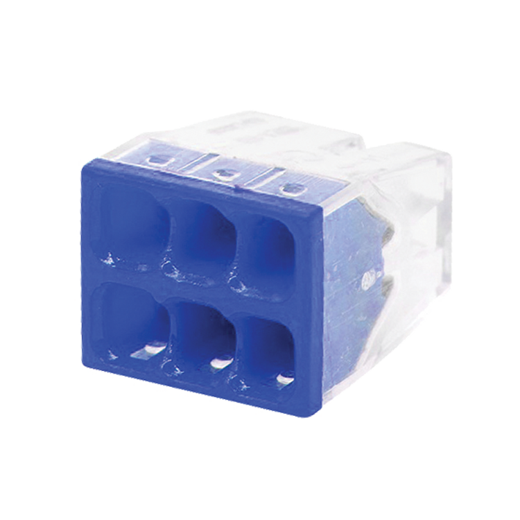 Строительно-монтажная клемма СМК 772-206 (25штук/упаковка) IN HOME