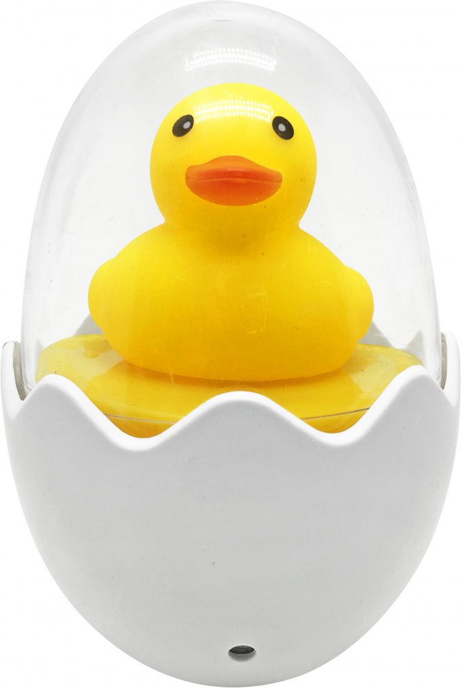 Ночник светодиодный NLA 08-DY-DS УТЁНОК желтый с датчиком освещения 230В IN HOME