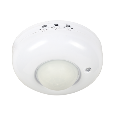 Датчик движения инфракрасный ДД 020B 800Вт 360 гр.6м IP33 белый IN HOME