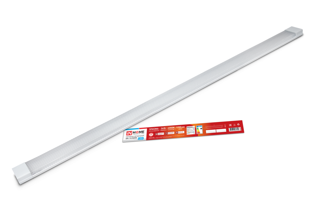 Светильник светодиодный SPO-110 PRIZMA 36Вт 230В 4000К 3000Лм 1200мм IP40 IN HOME