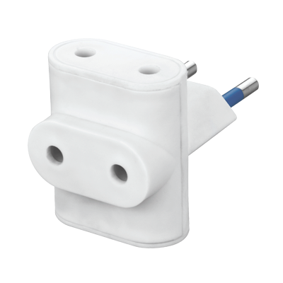 Тройник R-3N трехместный 10А белый 4372 IN HOME