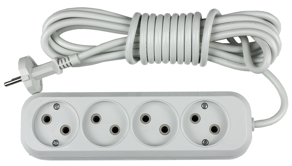 Удлинитель У-4-3-GRAND четырехместный 3м 8043 IN HOME