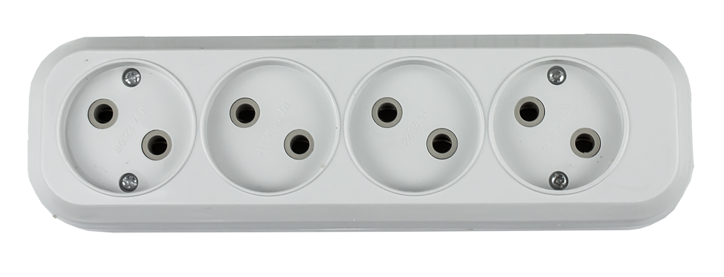 Колодка У-4-GRAND четырехместная 5040 IN HOME