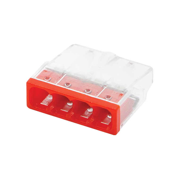 Строительно-монтажная клемма СМК 772-204 (25штук/упаковка) IN HOME