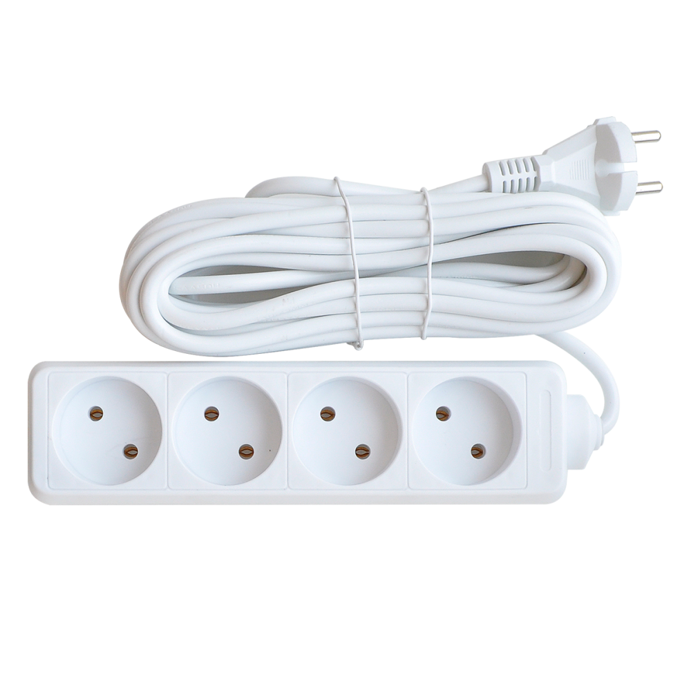 Удлинитель 4N-3-SMART четырехместный 6А 3м 8243 IN HOME