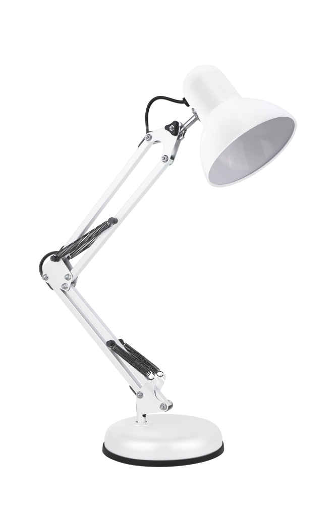 Светильник настольный под лампу СНО-15Б на основании 60Вт E27 230В БЕЛЫЙ (коробка) IN HOME