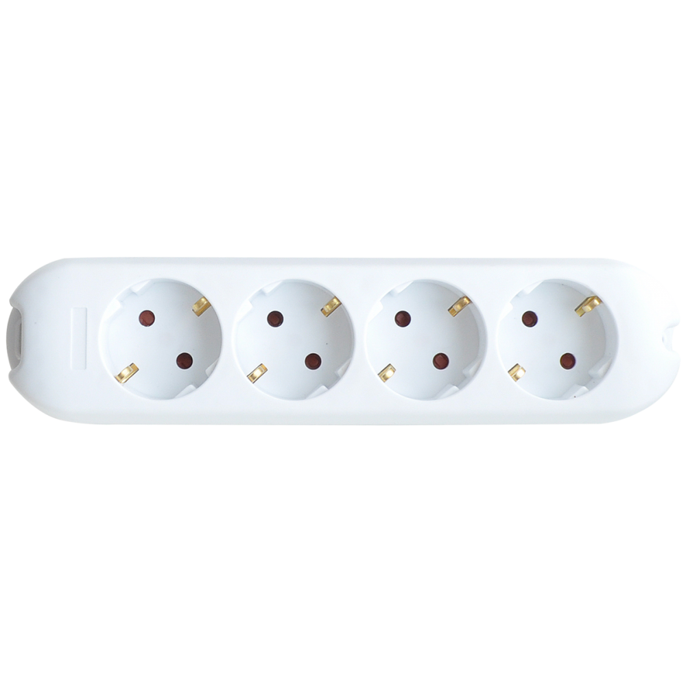 Колодка 4G-SMART четырехместная 16А с заземлением 5340 IN HOME