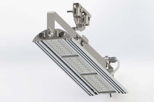 Светодиодный светильник УСС 100 КАТАНА с доп. оптикой