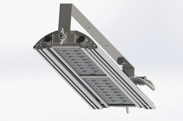 Светодиодный светильник УСС 80 КАТАНА с доп. оптикой