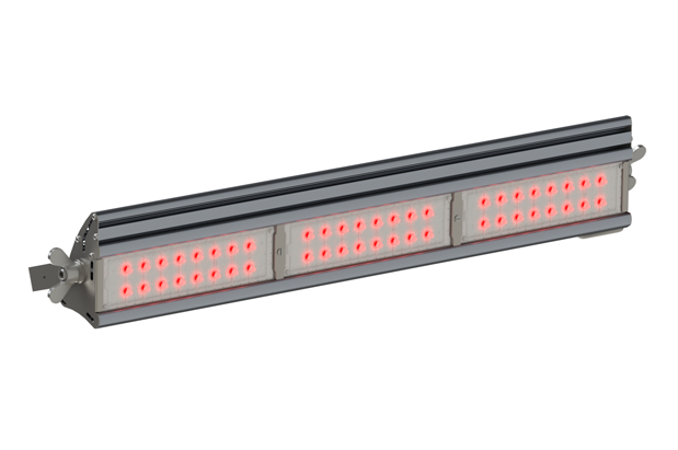 Светодиодный светильник УСС 120 Эксперт Slim красный