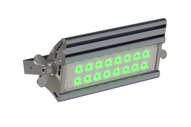 Светодиодный светильник УСС 40 Эксперт Slim зеленый